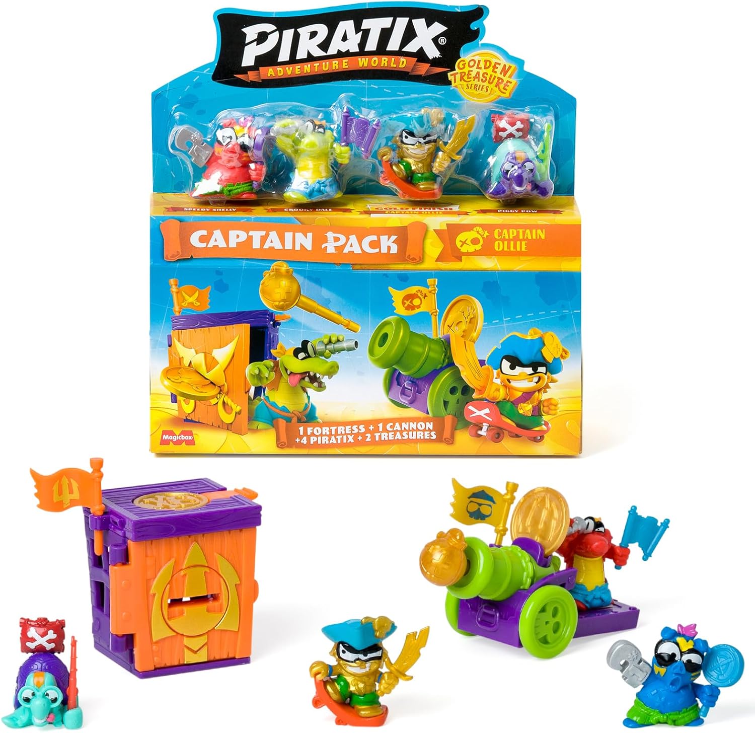 PIRATIX Golden Treasure Series Captain Pack CAPTAIN OLLIE