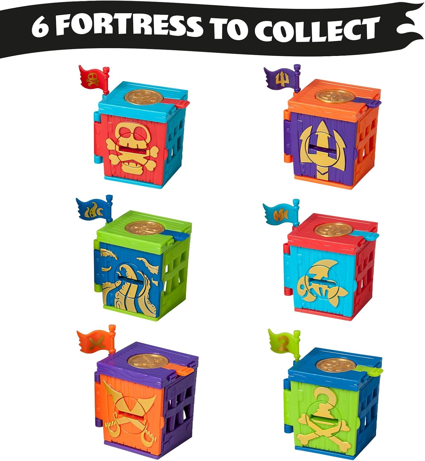 PIRATIX Golden Treasure Series Captain Pack CAPTAIN OLLIE