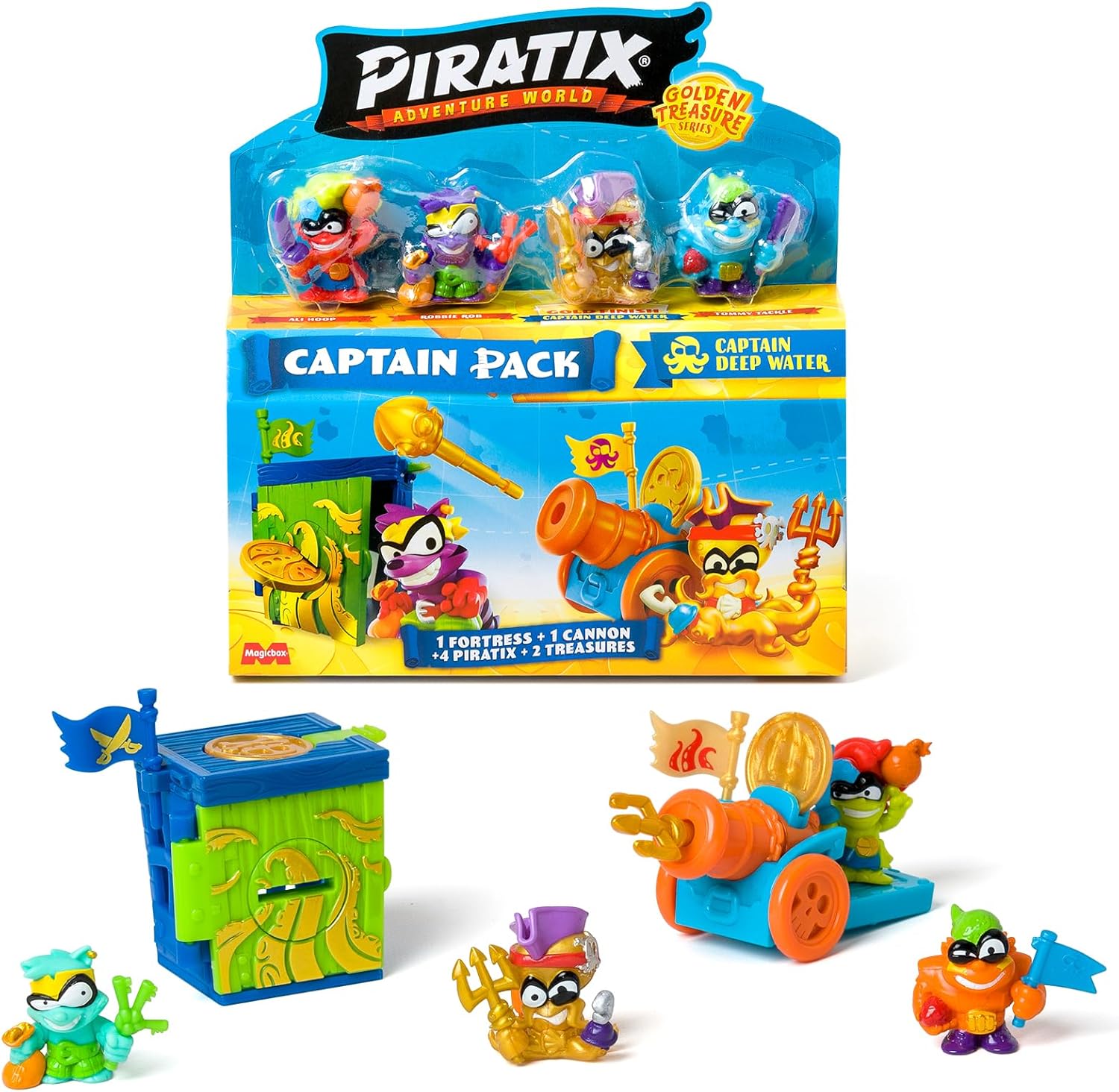 PIRATIX Golden Treasure Series Captain Pack CAPTAIN DEEP WATER
