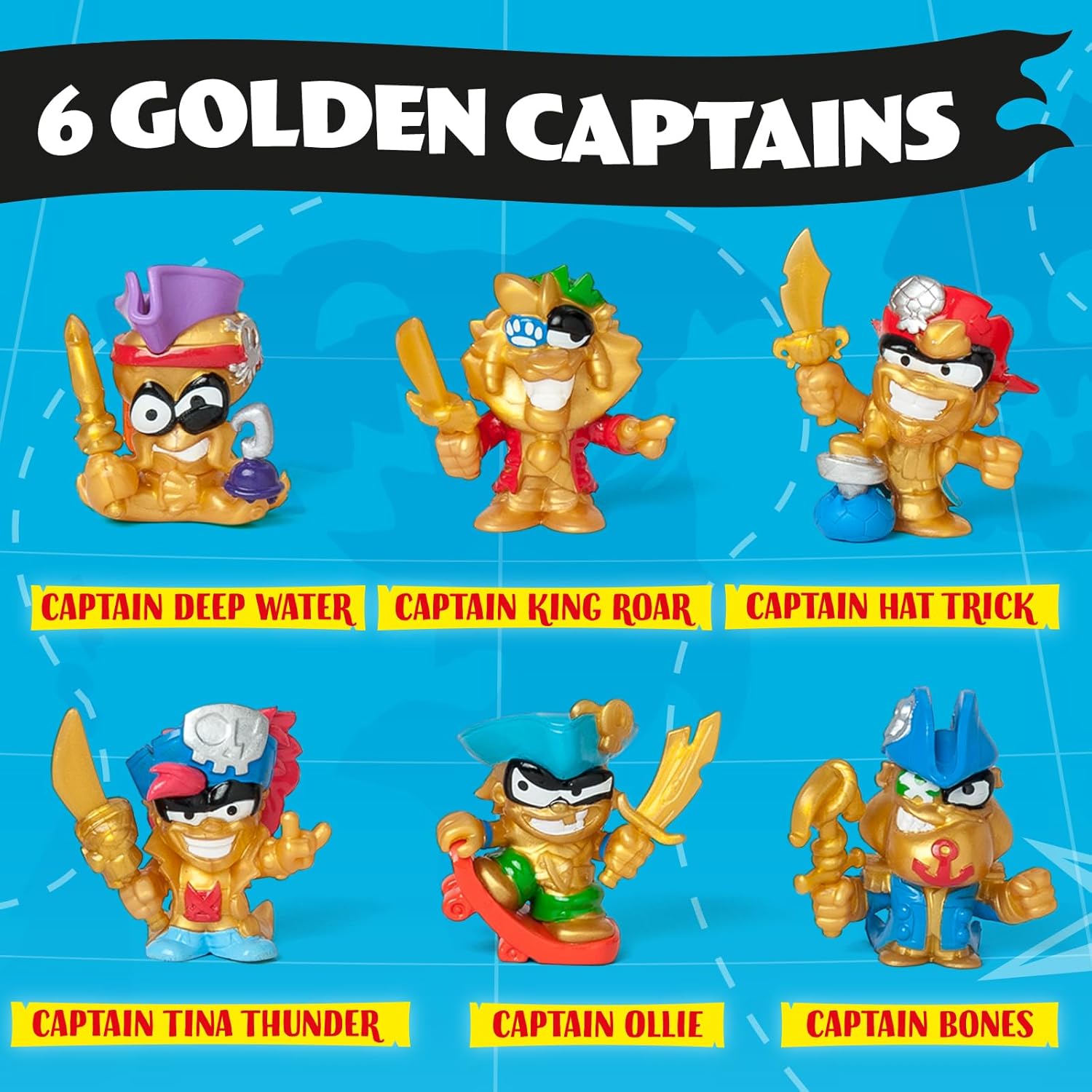 PIRATIX Golden Treasure Series Captain Pack CAPTAIN DEEP WATER