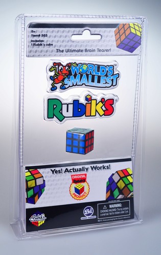 World's Smallest Toys 503 Worlds Smallest Rubiks Cube Small