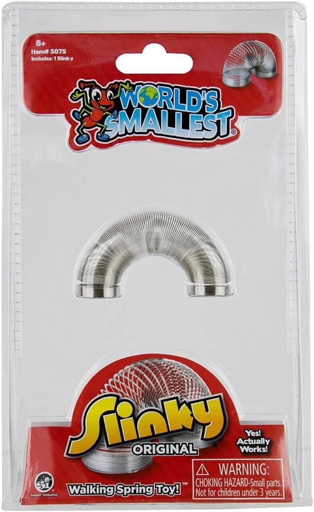 World's Smallest Metal Slinky