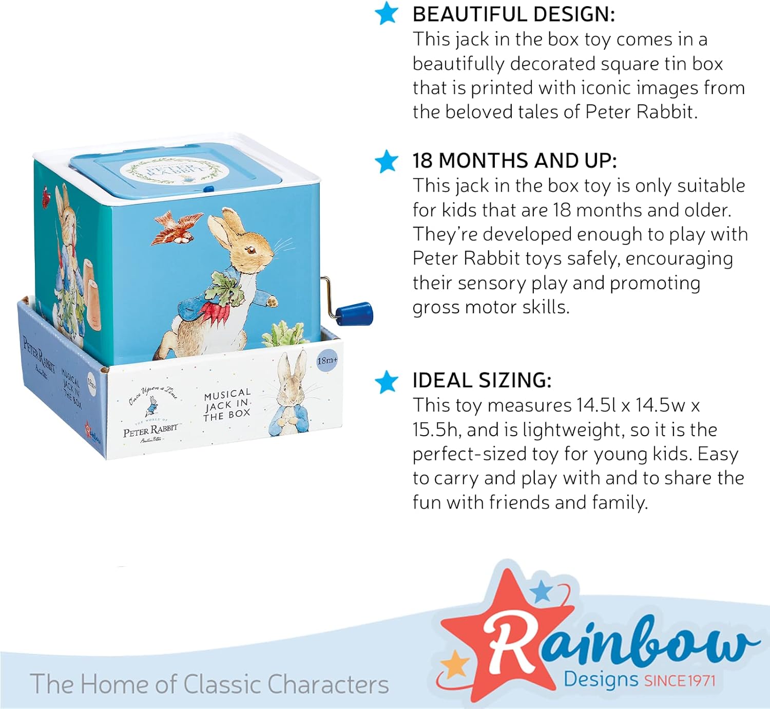 Peter Rabbit Jack in the Box Toy