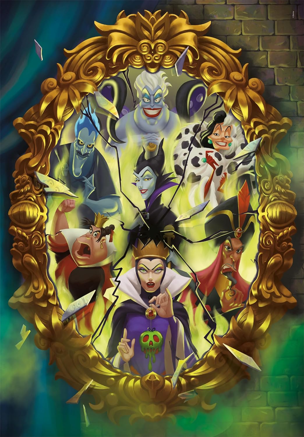 Clementoni Disney Villains 1000 Pieces Jigsaw Puzzle