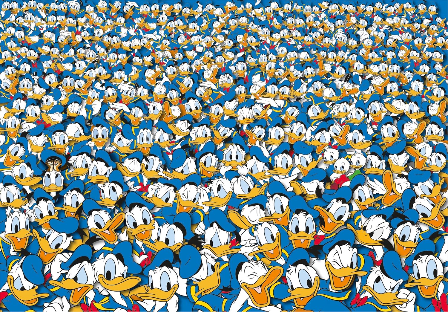 Clementoni Impossible Donald Duck 1000 Pieces Jigsaw Puzzle