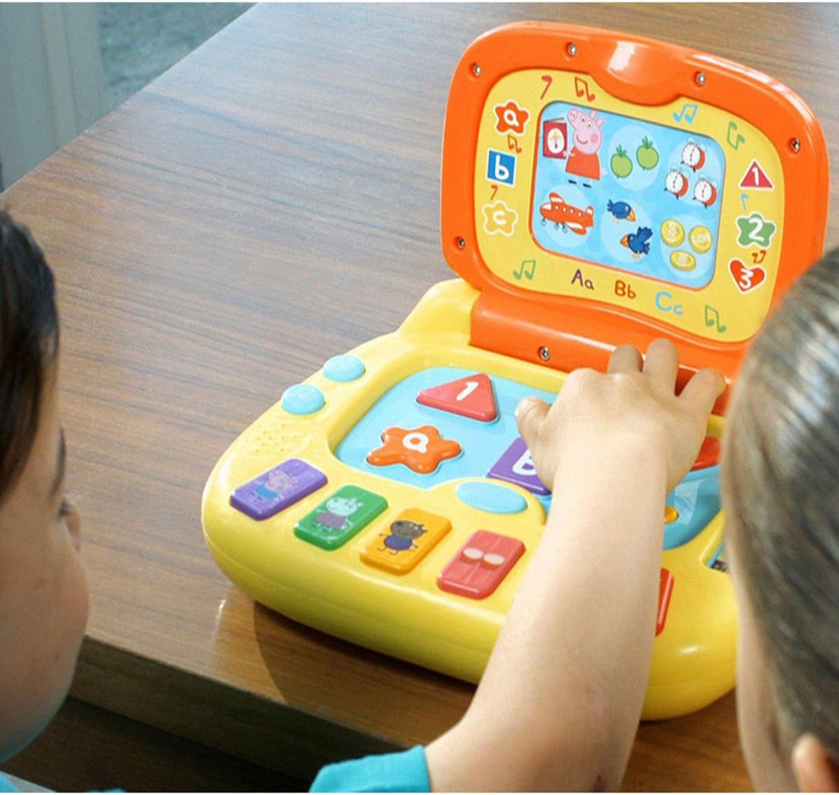 Peppa Pig Laugh and Learn Toy Laptop for Kids