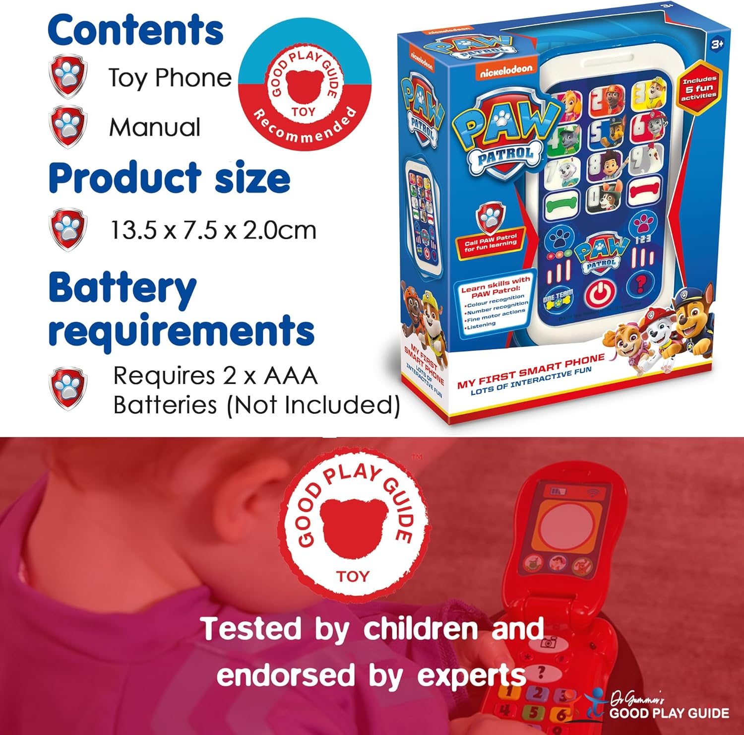 Paw Patrol My First Smart Phone Toy