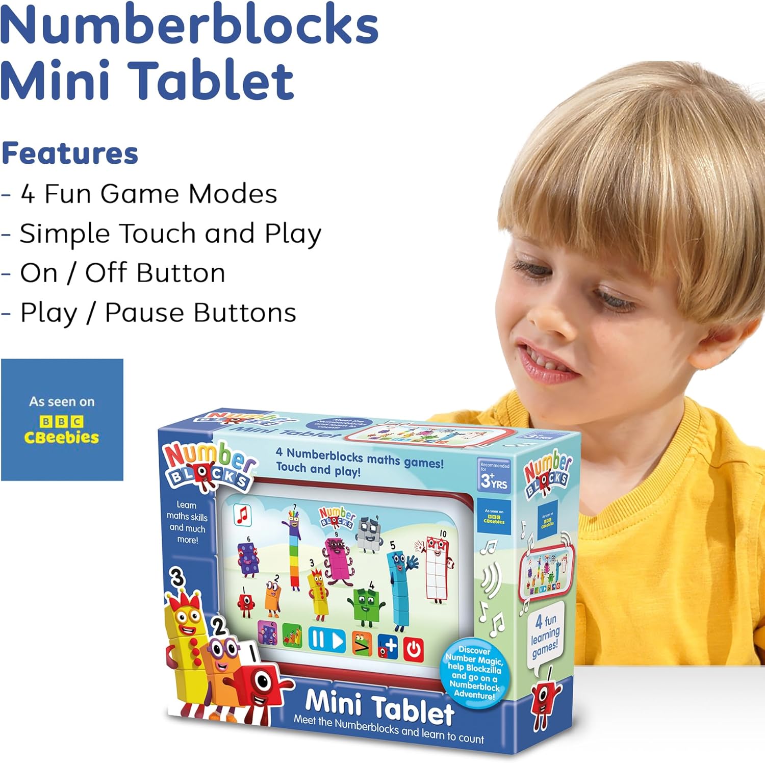 Numberblocks Mini Tablet Educational Toy