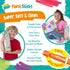 Paint Pop Paint Sticks For Kids 30 Pack Assorted Colours & Giant Storage Tube