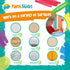 Paint Pop Paint Sticks For Kids 30 Pack Assorted Colours & Giant Storage Tube