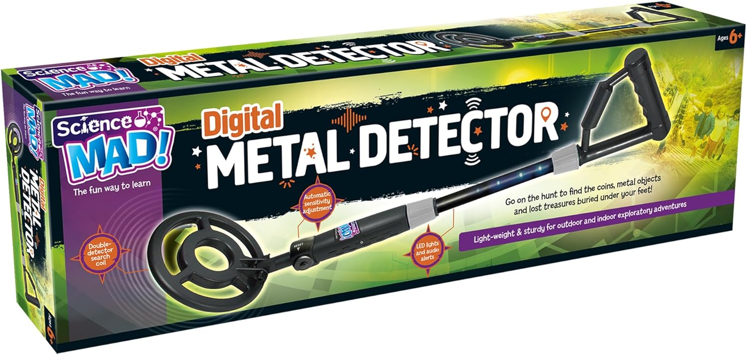 Science Mad Digital Metal Detector For Kids