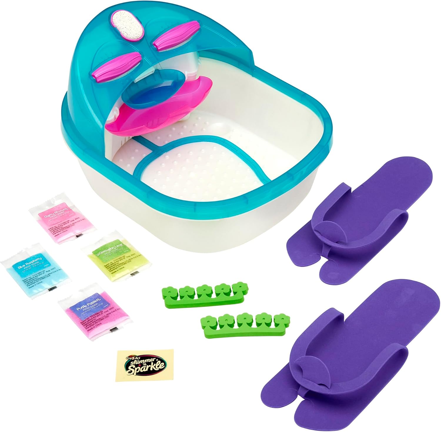 CRA-Z-ART Shimmer N Sparkle 6in1 Real Foot Massaging  Spa