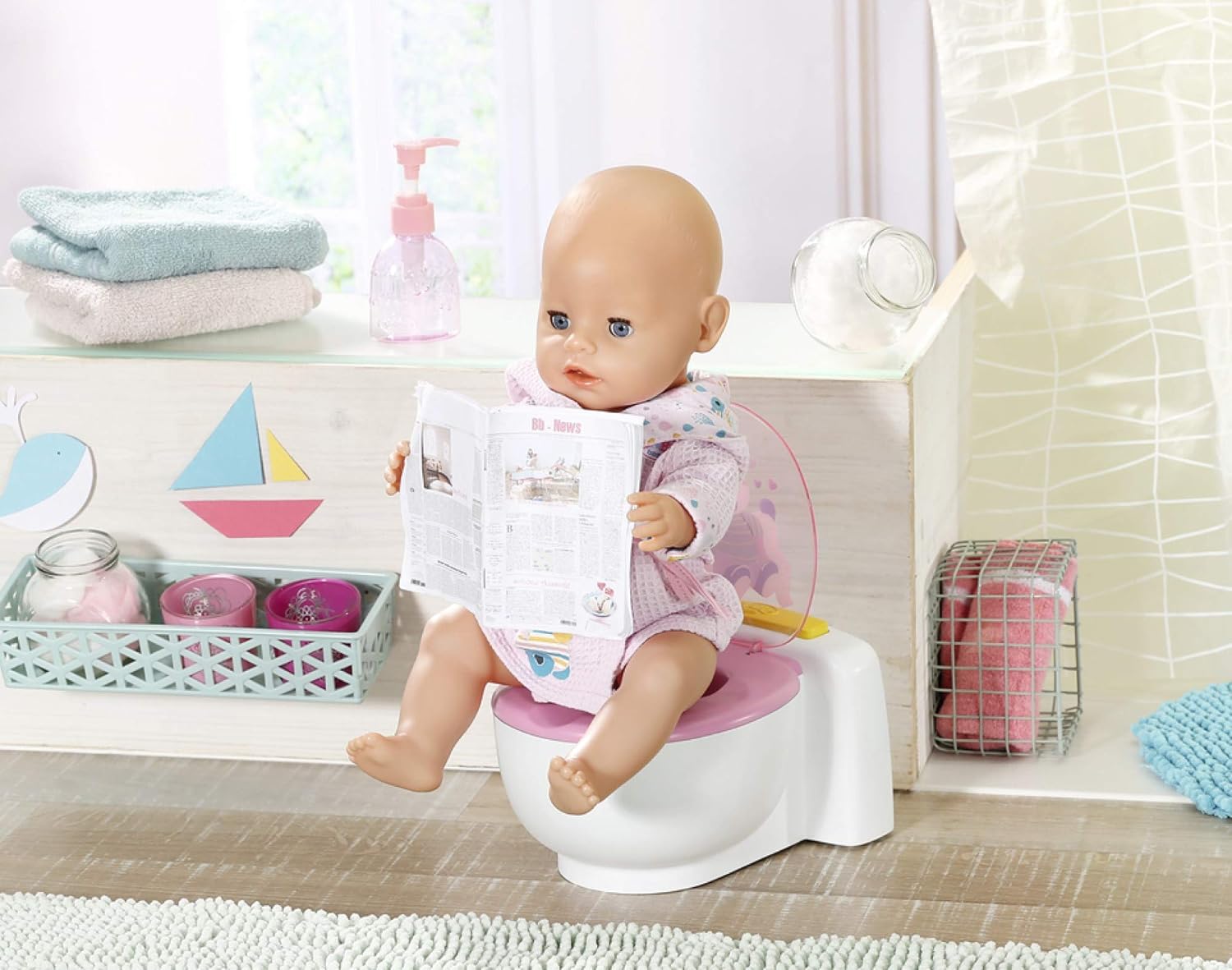 Zapf Baby Born Bath Poo-Poo Toilet