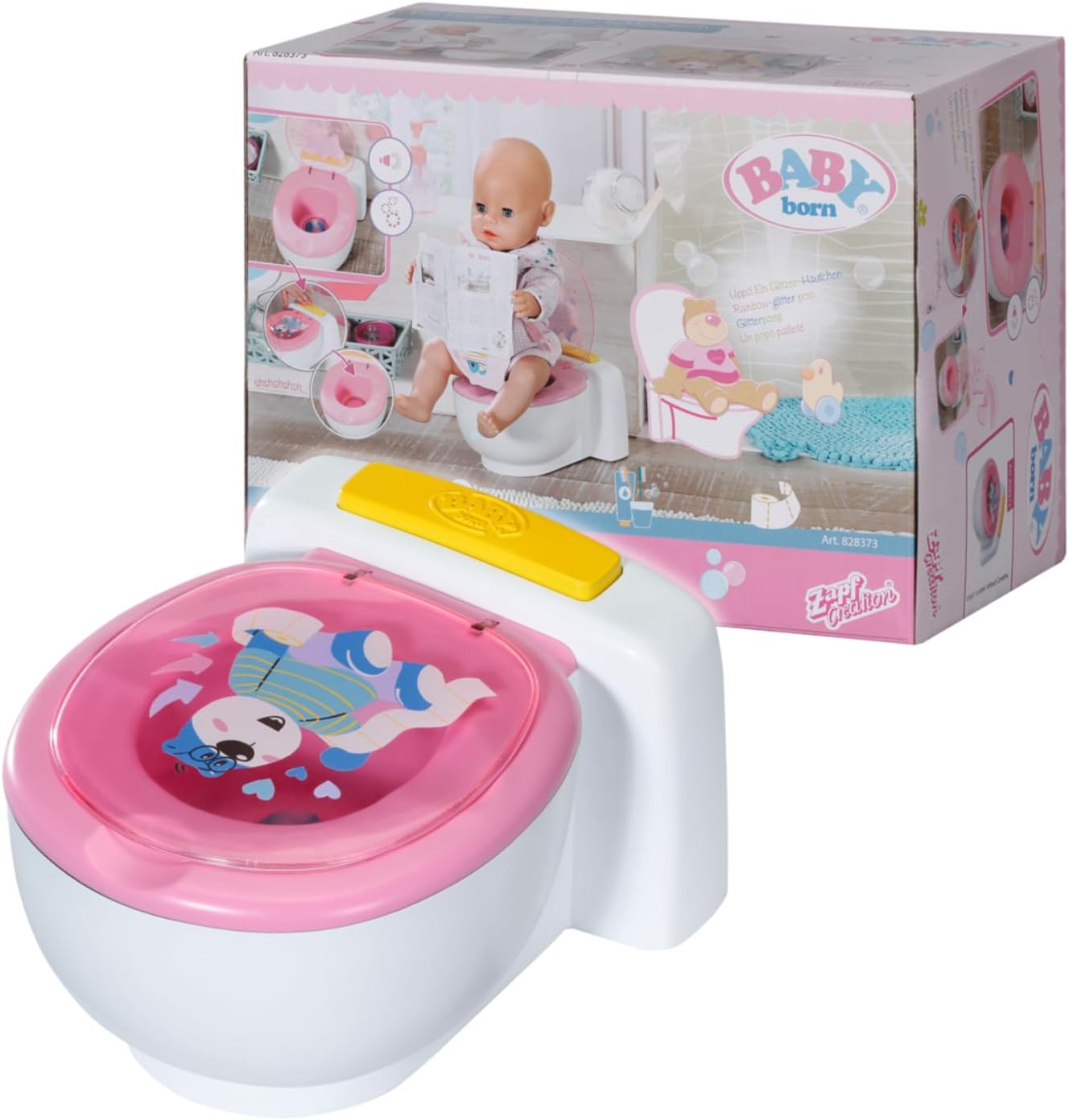 Zapf Baby Born Bath Poo-Poo Toilet