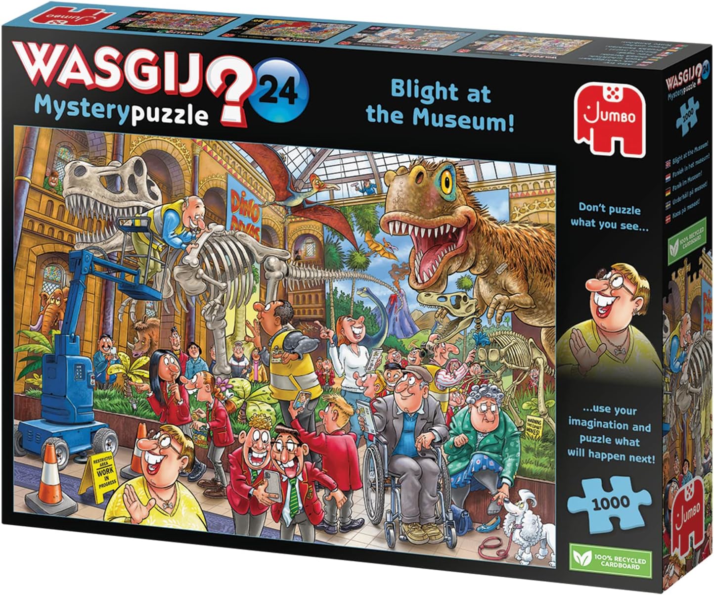Wasgij Mystery 24 BLIGHT AT THE MUSEUM 1000 Piece Jigsaw Puzzle