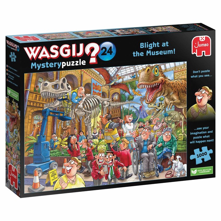 Wasgij Mystery 24 BLIGHT AT THE MUSEUM 1000 Piece Jigsaw Puzzle