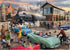 Jumbo Falcon de luxe Level Crossing Jigsaw Puzzle