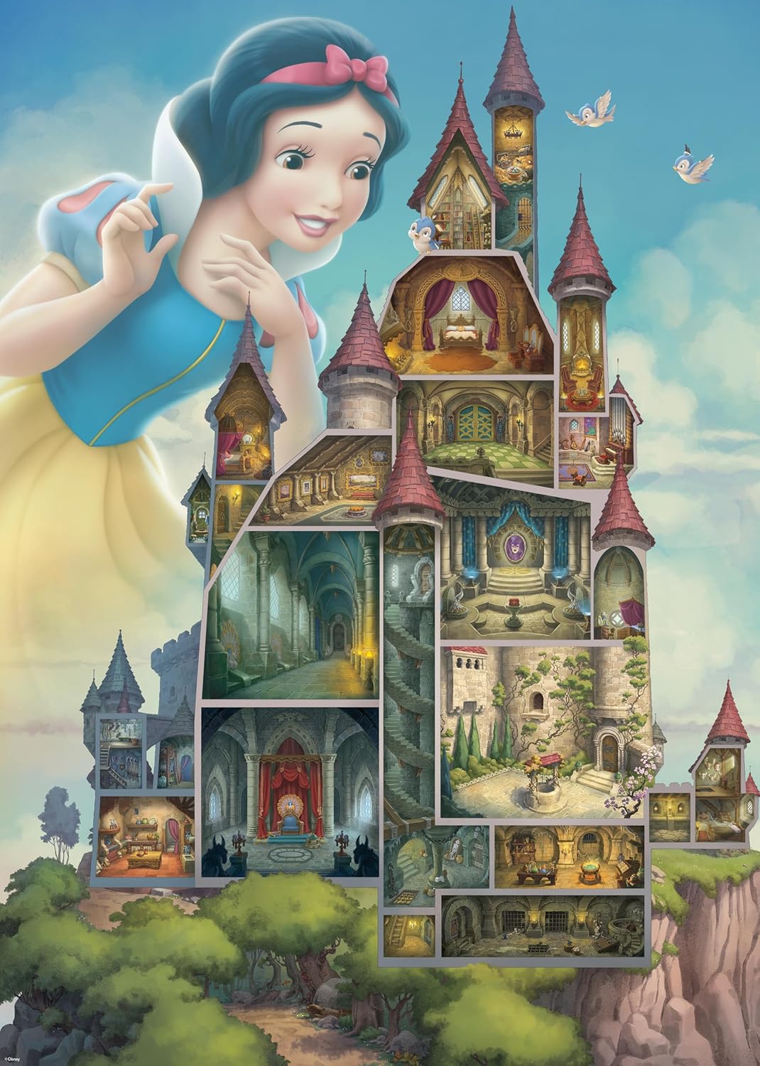 Disney Castles SNOW WHITE 1000 Pieces Jigsaw Puzzle