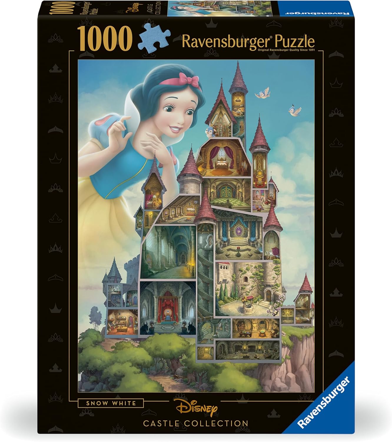 Disney Castles SNOW WHITE 1000 Pieces Jigsaw Puzzle
