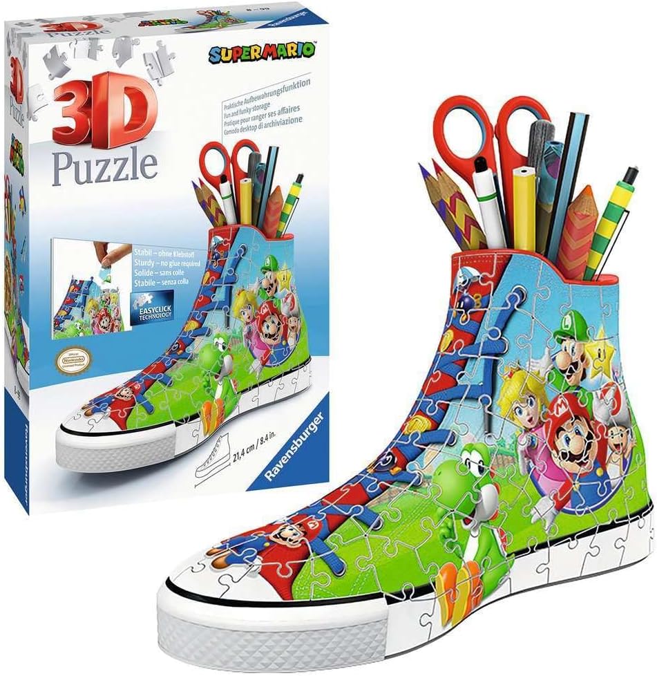 Ravensburger Super Mario 3D Trainer 108 Piece Jigsaw Puzzle