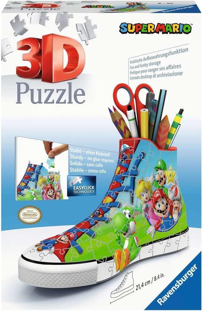 Ravensburger Super Mario 3D Trainer 108 Piece Jigsaw Puzzle