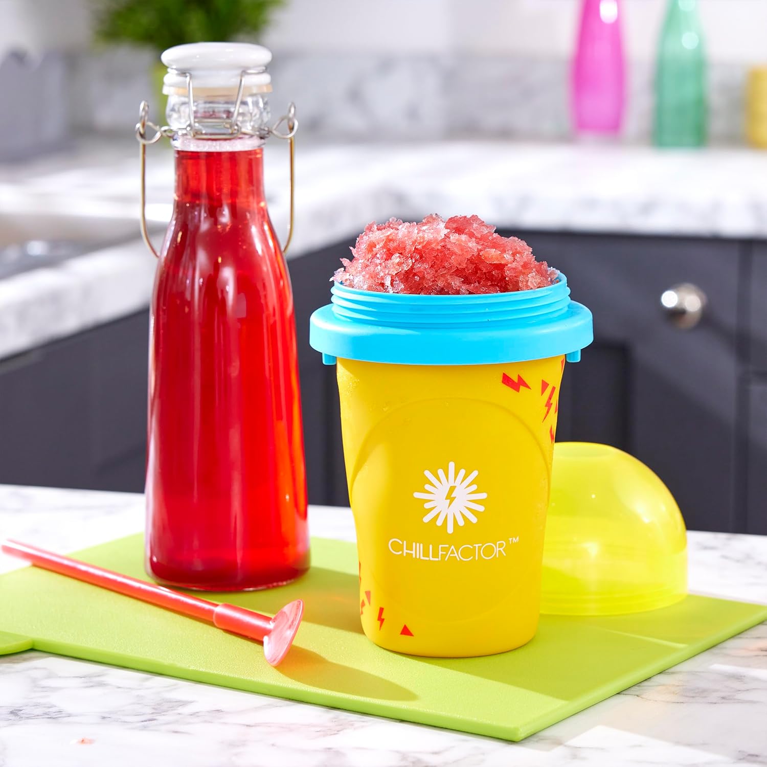 ChillFactor Colour Shock Slushy Maker SUPER SUNBURST