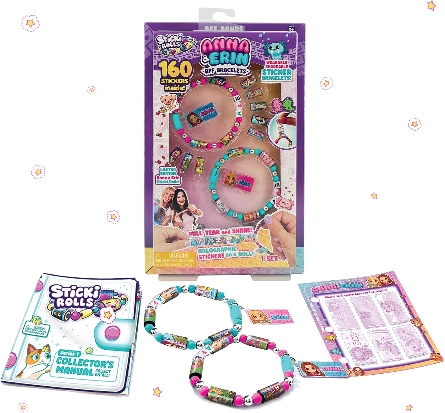 Sky Castle Sticki Rolls ANNA and ERIN BFF Pack