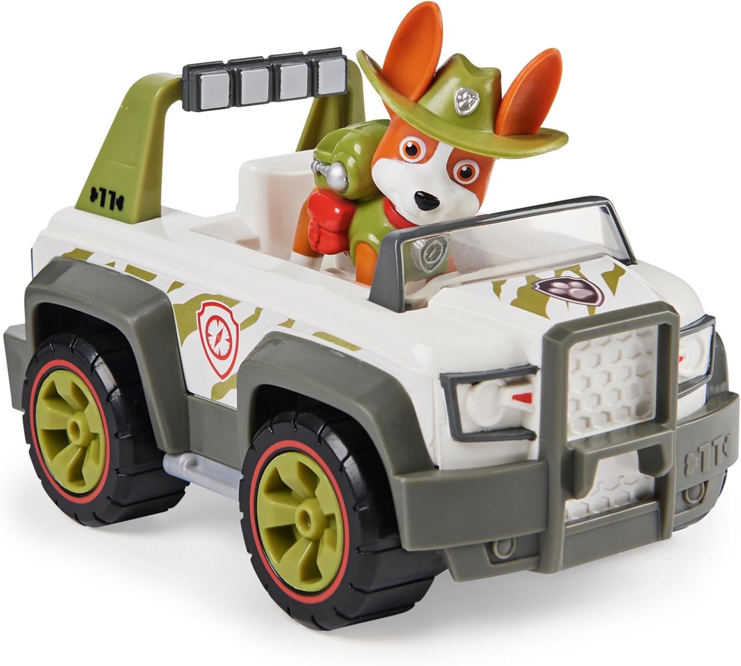 SPINMASTER PAW Patrol TRACKER'S Jungle Cruiser Vehicle with Action Figure