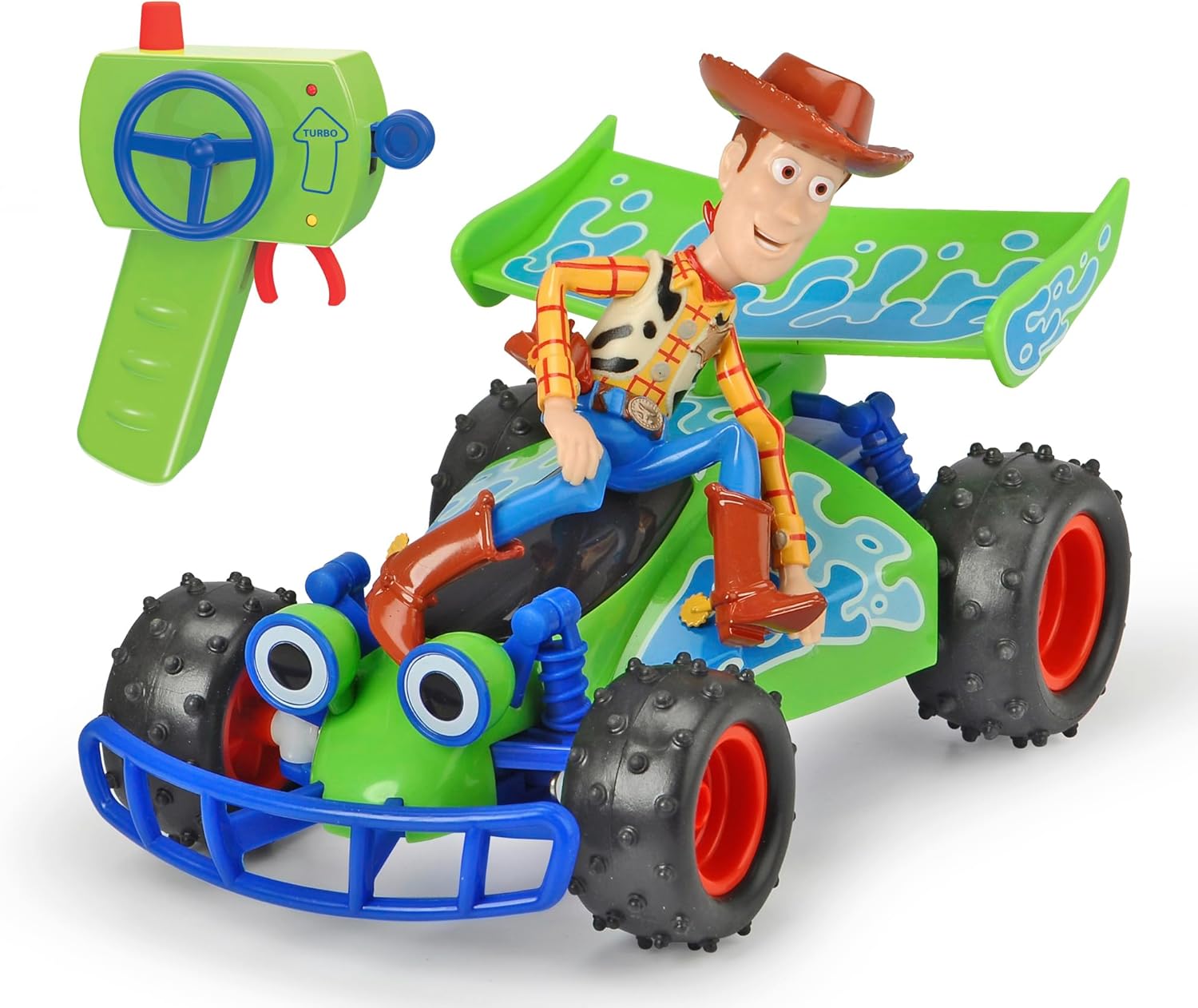 Jada Disney Pixar Toy Story Turbo Buggy With Woody Radio Control Car