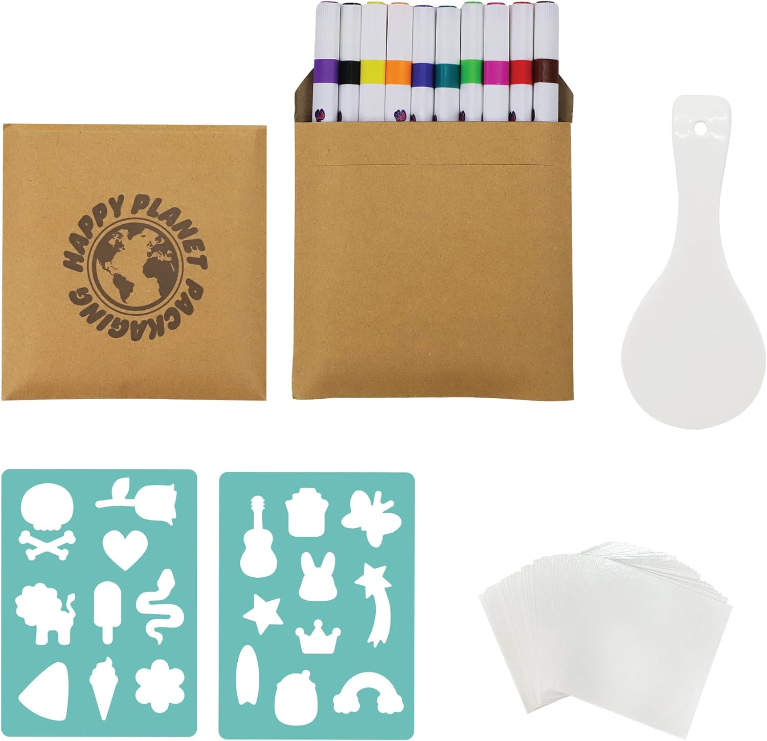 Water Art 10 Pack Sticker Set Magical Sticker Creation