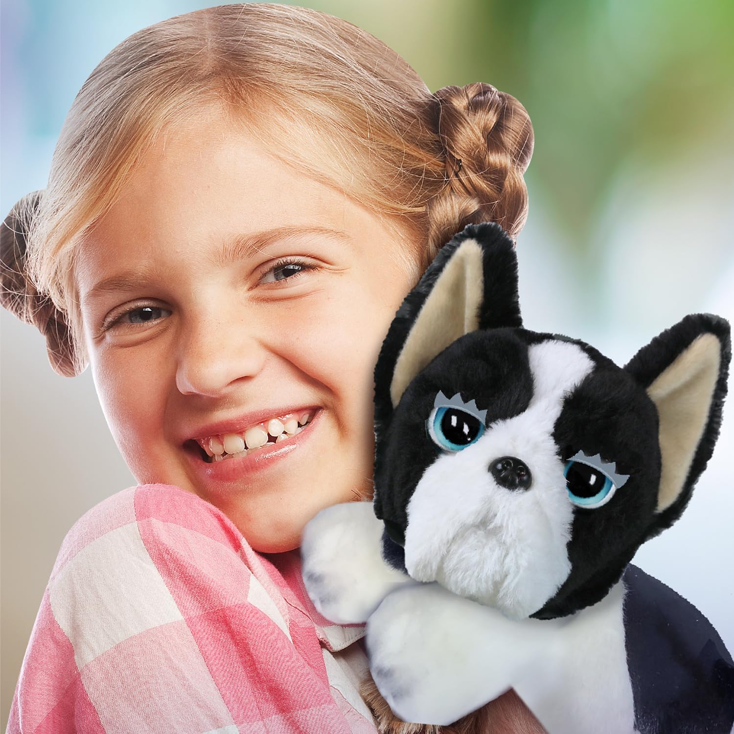 My Fuzzy Friends Tucker The Sleepy Puppy Interactive Soft Plush Toy