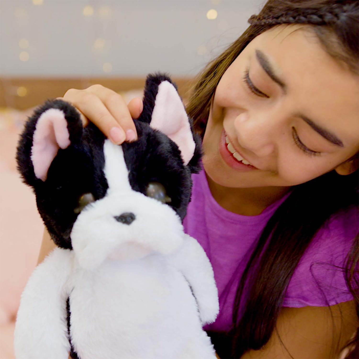 My Fuzzy Friends Tucker The Sleepy Puppy Interactive Soft Plush Toy