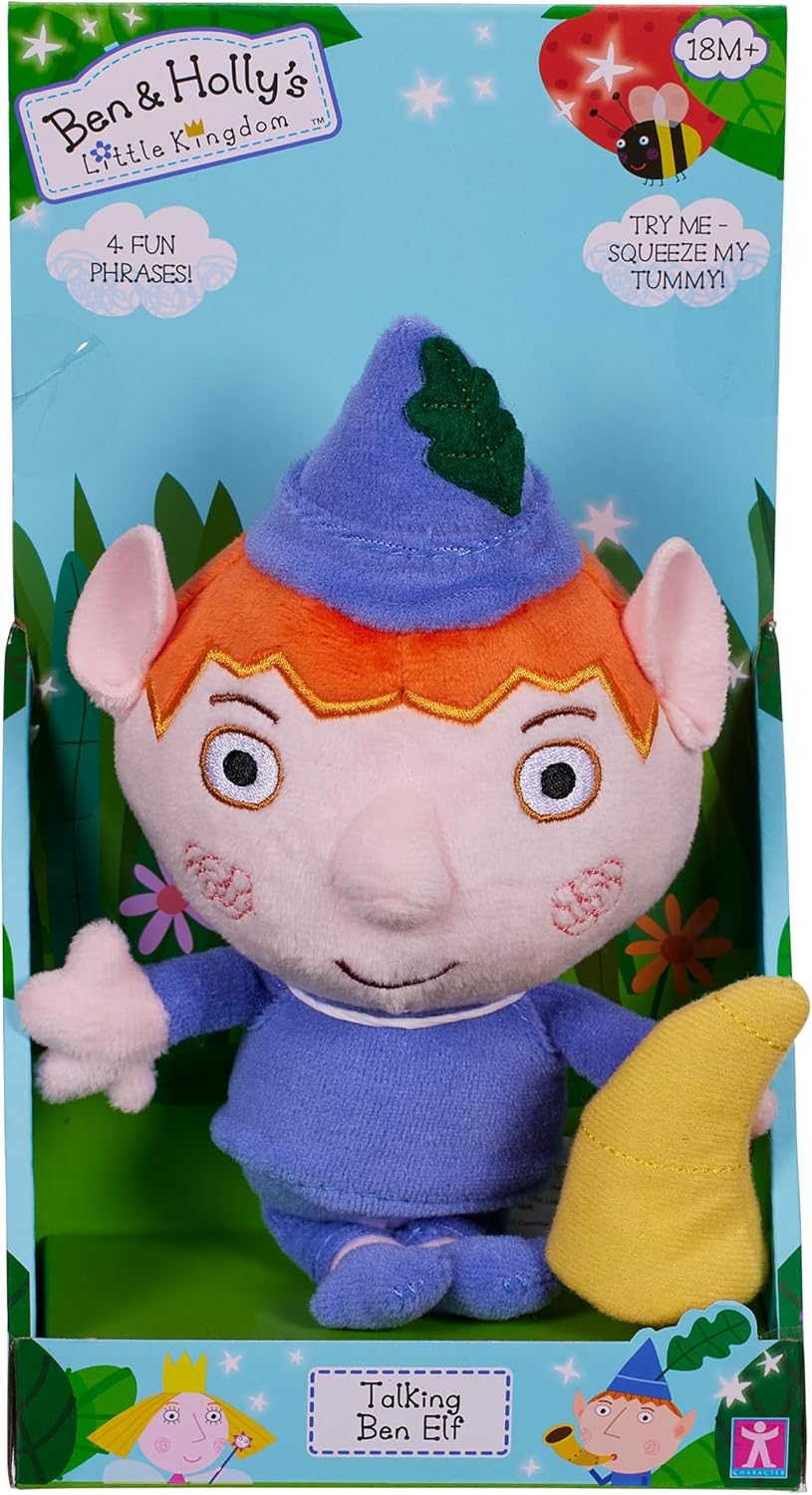 Ben & Holly 7Inch Talking BEN Soft Plush Toy
