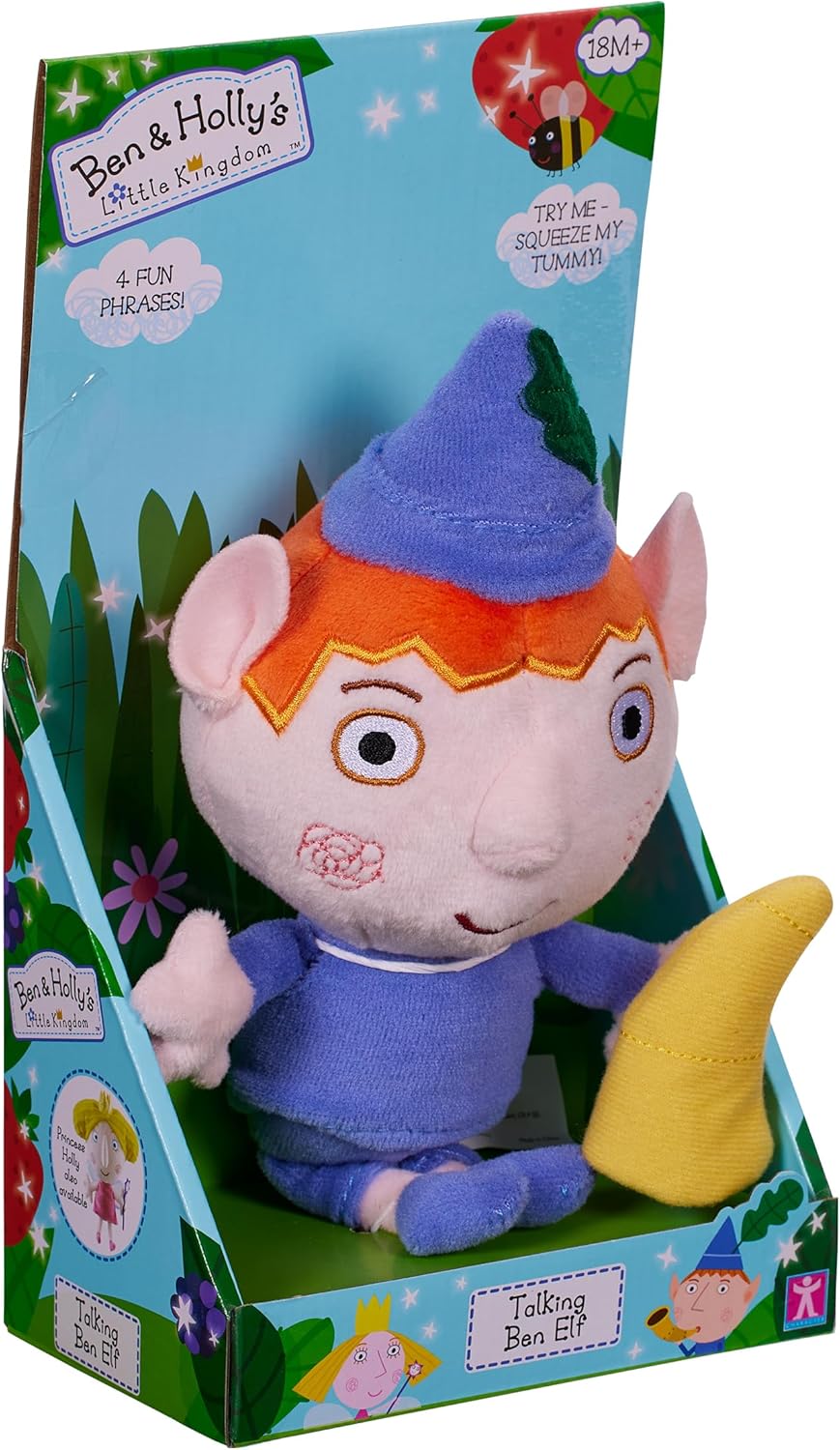 Ben & Holly 7Inch Talking BEN Soft Plush Toy