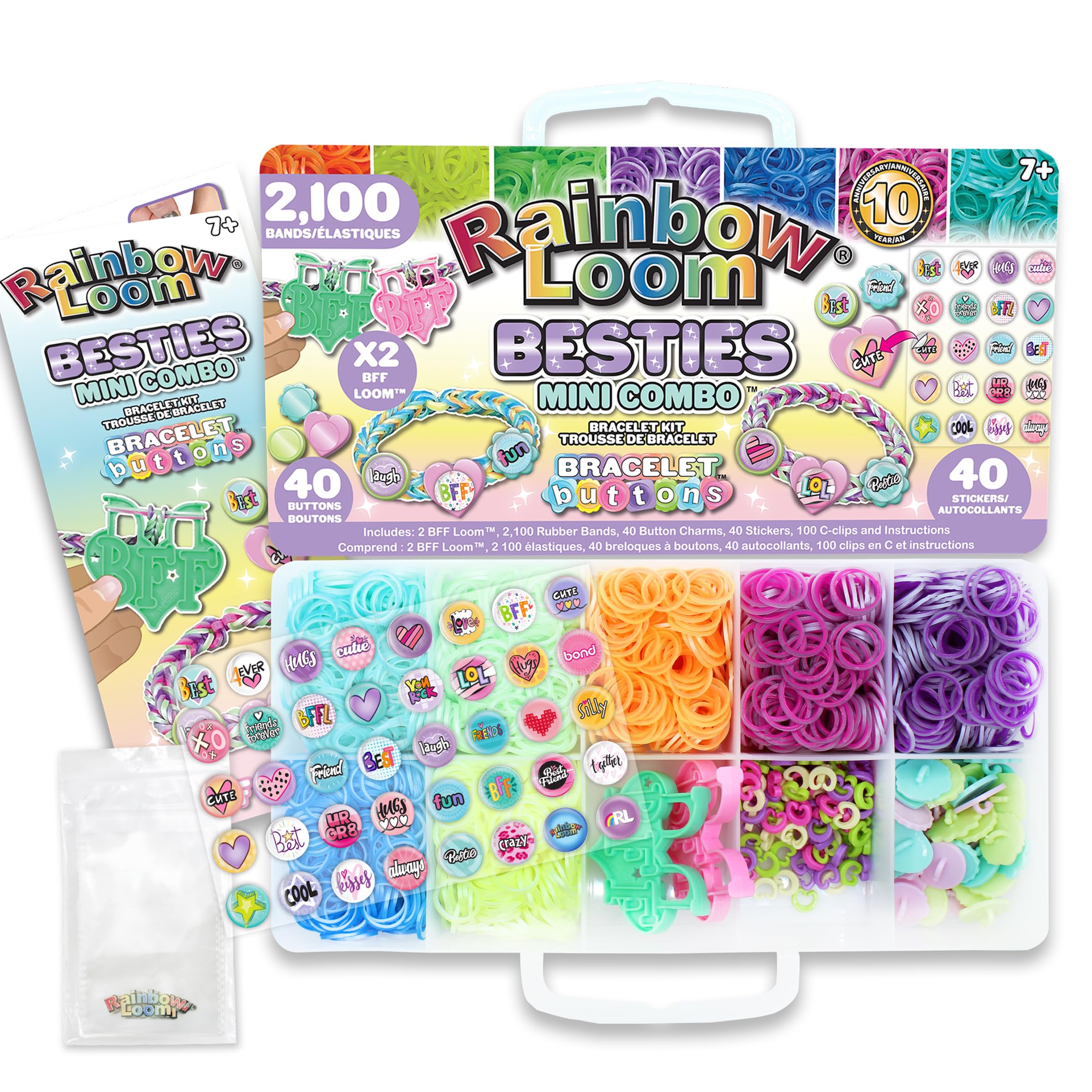 Rainbow Loom Bandai Loomi-Pals Besties Mini Combo Jewellery Maker