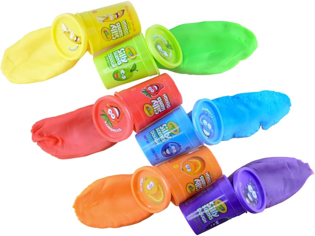 Crayola Silly Scent Sand and Play Dough Creative Compounds Activity Pack
