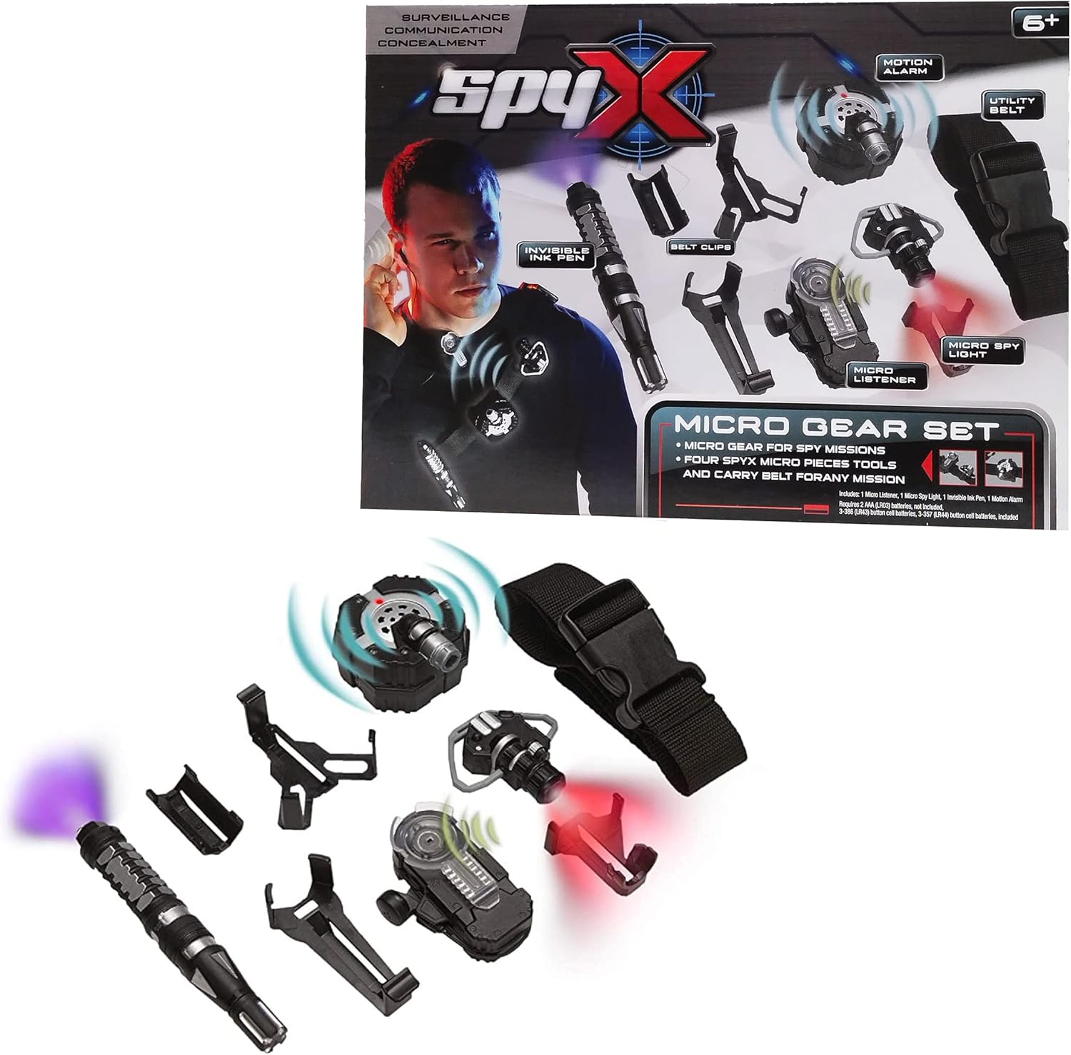 SpyX Micro Gear Set For Kids