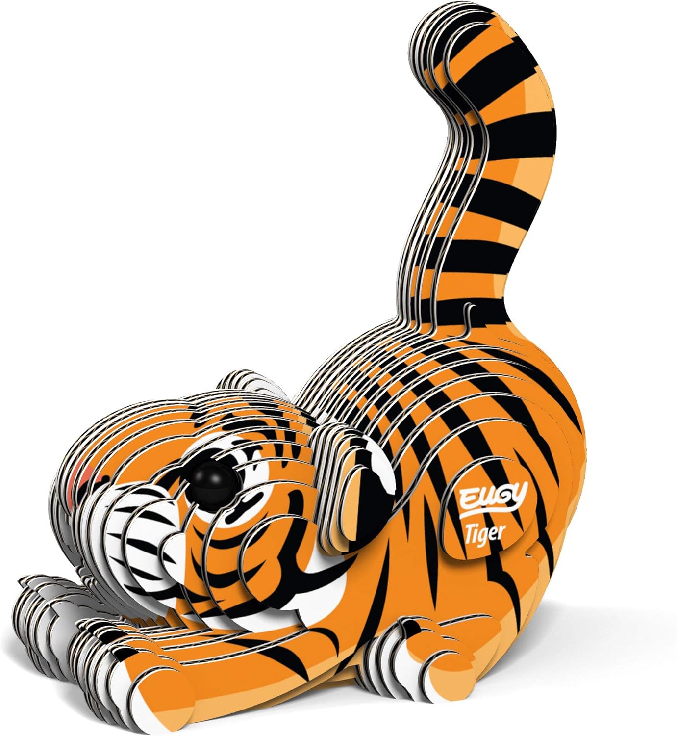EUGY 3D Tiger Model Craft Kit
