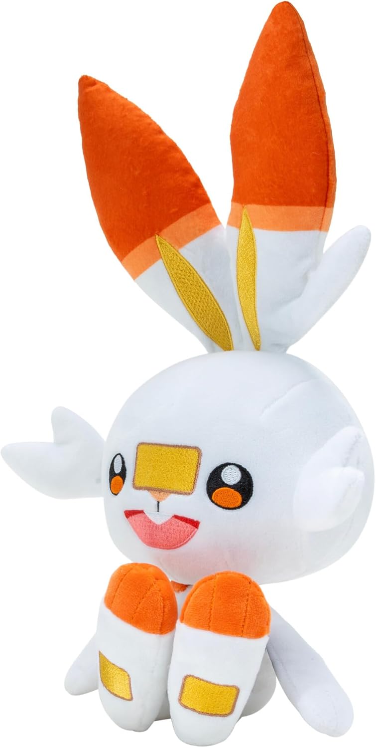 Pokemon 12Inch SCORBUNNY Soft Plush Toy