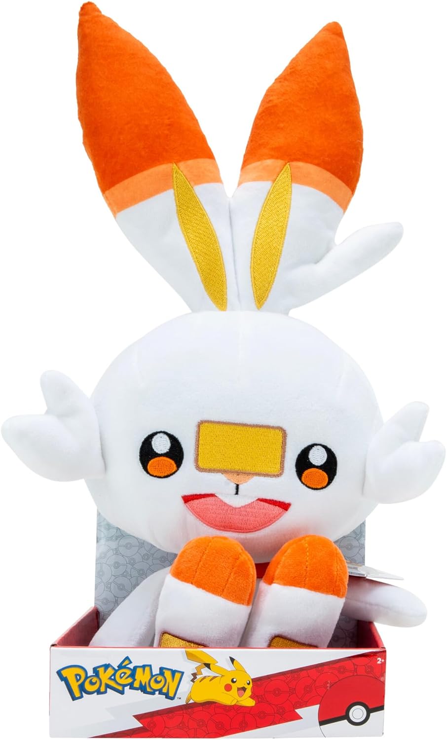 Pokemon 12Inch SCORBUNNY Soft Plush Toy