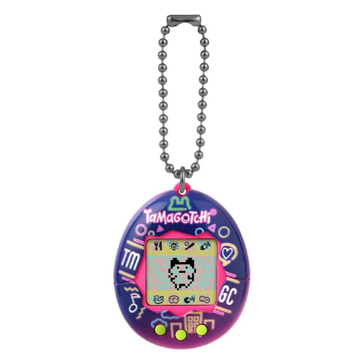 Tamagotchi Bandai Original NEON LIGHTS Shell Cyber Pet