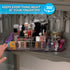 Ontel Smart Spin Rotating Refrigerator Cupboard Shelf Organizer Clear Acrylic