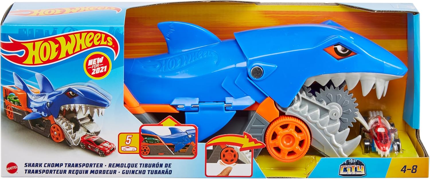 Hot Wheels Shark Chomp Transporter