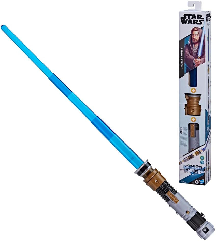 Star Wars Lightsaber Forge Obi-Wan Kenobi Electronic Blue Lightsaber