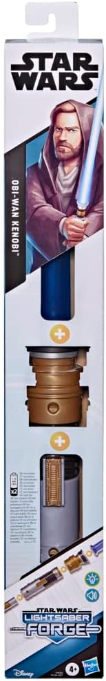Star Wars Lightsaber Forge Obi-Wan Kenobi Electronic Blue Lightsaber