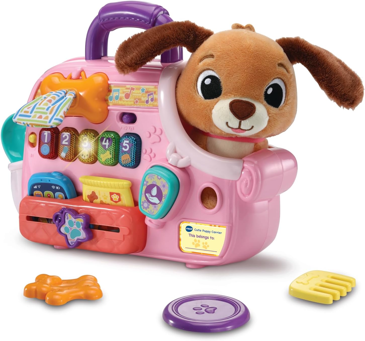 VTech Baby Cutie Puppy Carrier Learning Toy