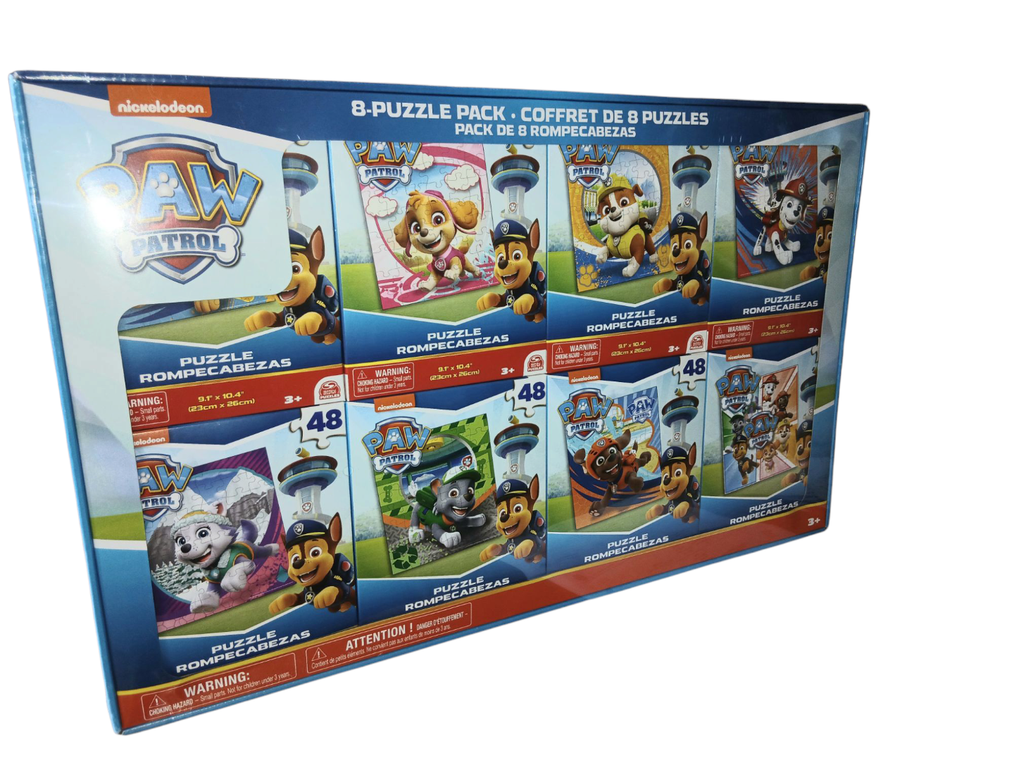 SPINMASTER Paw Patrol Puzzle Set 8 Pack