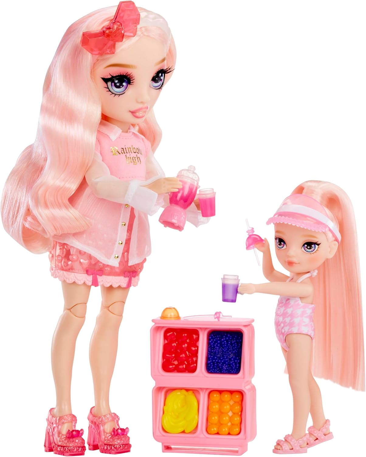 Rainbow High Littles Pool Day with Blush Playset