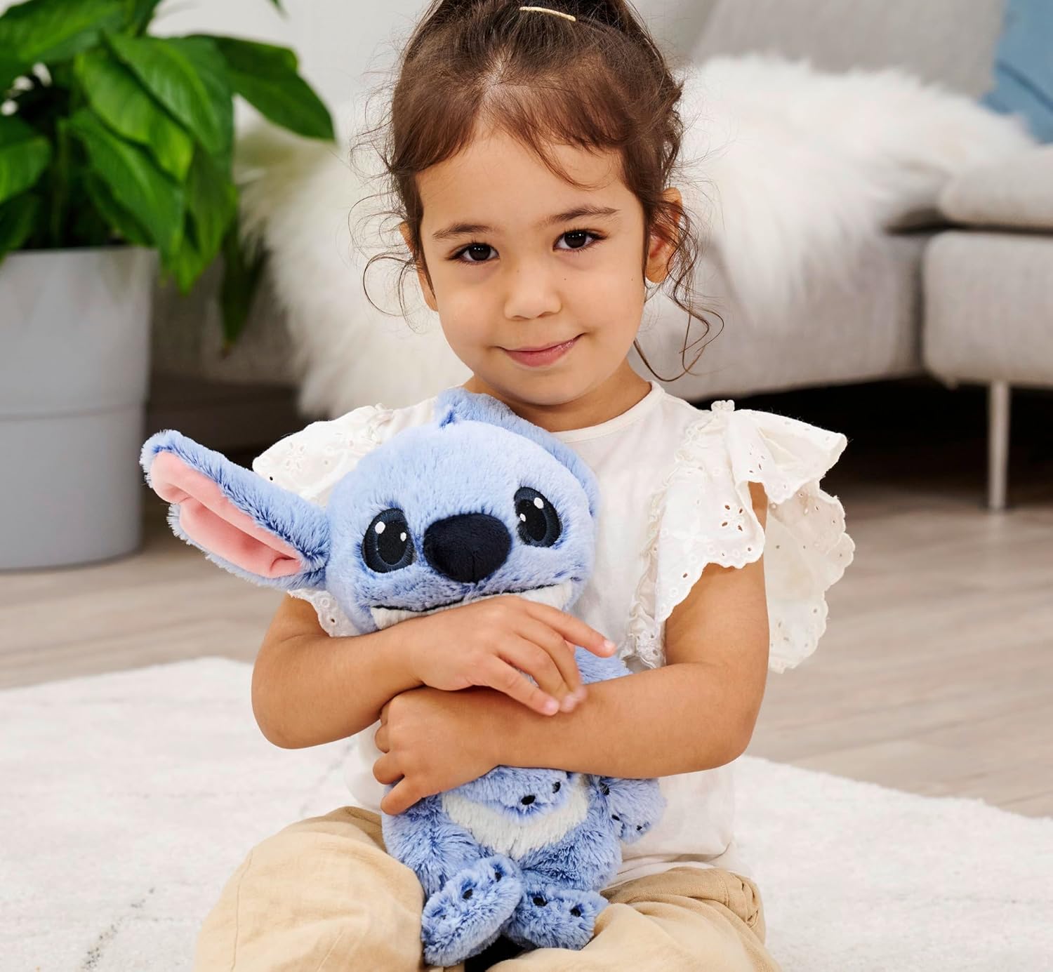 Simba Disney Stitch Live Action Cuddly 25cm Soft Plush Toy