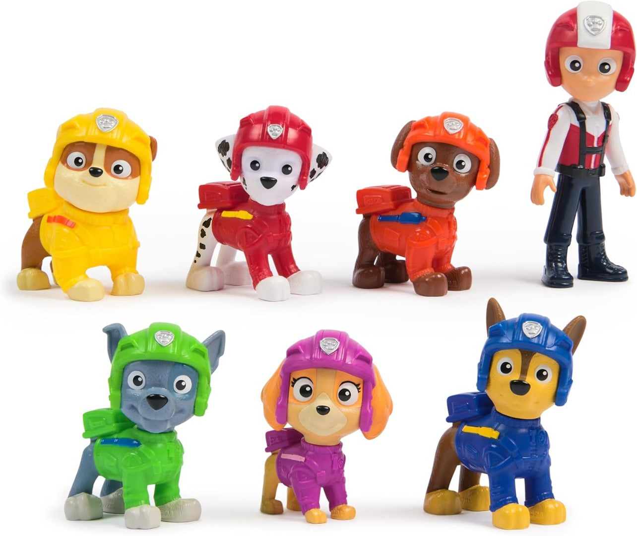 SPINMASTER Paw Patrol Air Rescue Toy Figures Gift Pack with 7 Collectible Action Figures